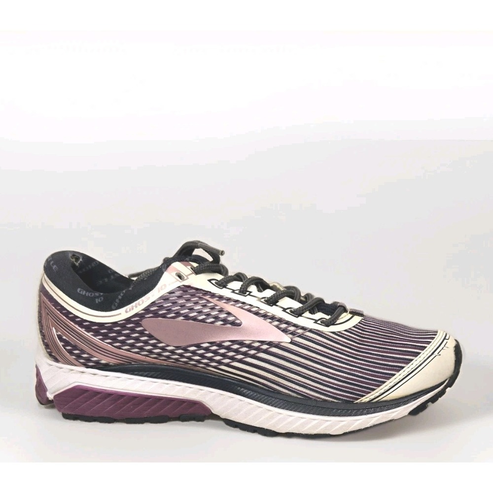 Brooks Ghost LE 10 Womens Size 10 Purple Running Shoes Tennis Sneakers - Picture 7 of 11